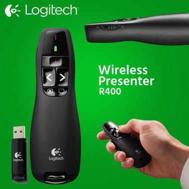 Logitech R400 Wireless Presenter Black (910-00135)