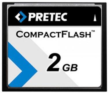 Compact Flash Card 2GB 40x Pretec PCACF2G