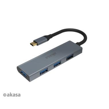 Akasa USB Type-C - 4 x USB 3.0 adapter HUB