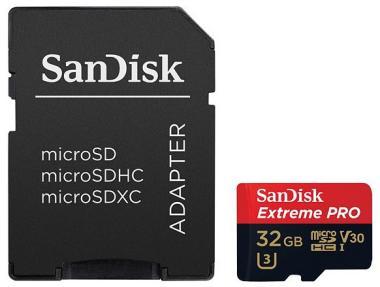 SanDisk MicroSDXC 256GB Extreme Pro A2 (V30)