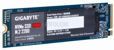 M.2 SSD 256GB GigaByte NVMe