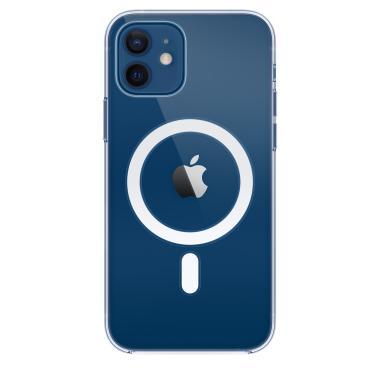 Magsafe-rögzítésű átlátszó iPhone 12 Pro tok