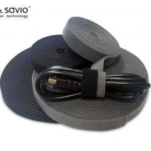 Savio OC-01/B Tépőzáras kábel kötegelő