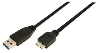 LogiLink USB 3.0 A típus - B típus Micro kábel 3m